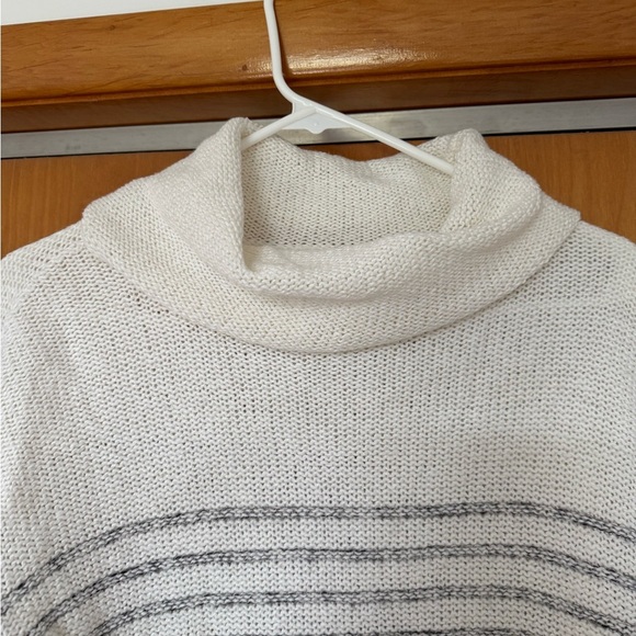 OLD NAVY cowl neck sweater; striped sweater; women’s sweater - Picture 4 of 9